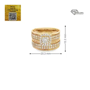 14K Gold 1.10 CTW Diamond Engagement Set