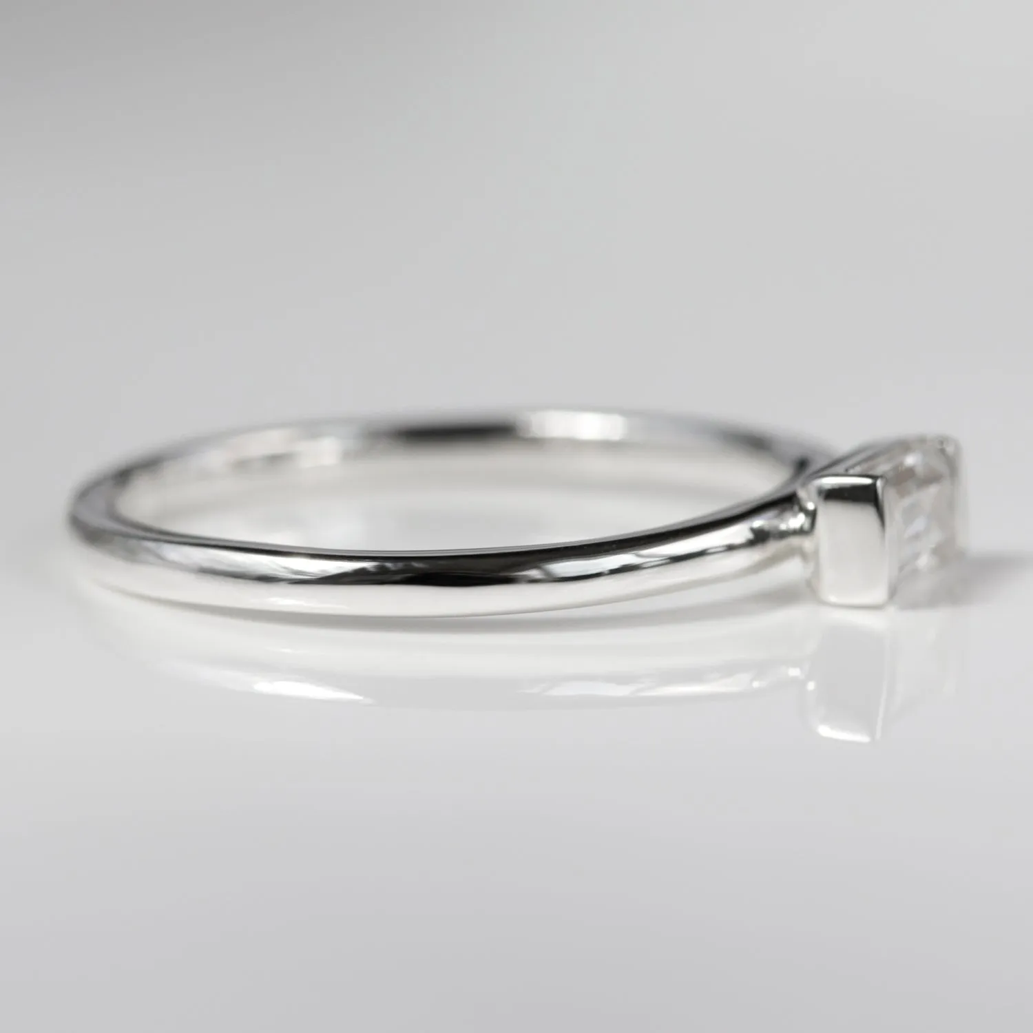 5x3mm Baguette Stacking Ring