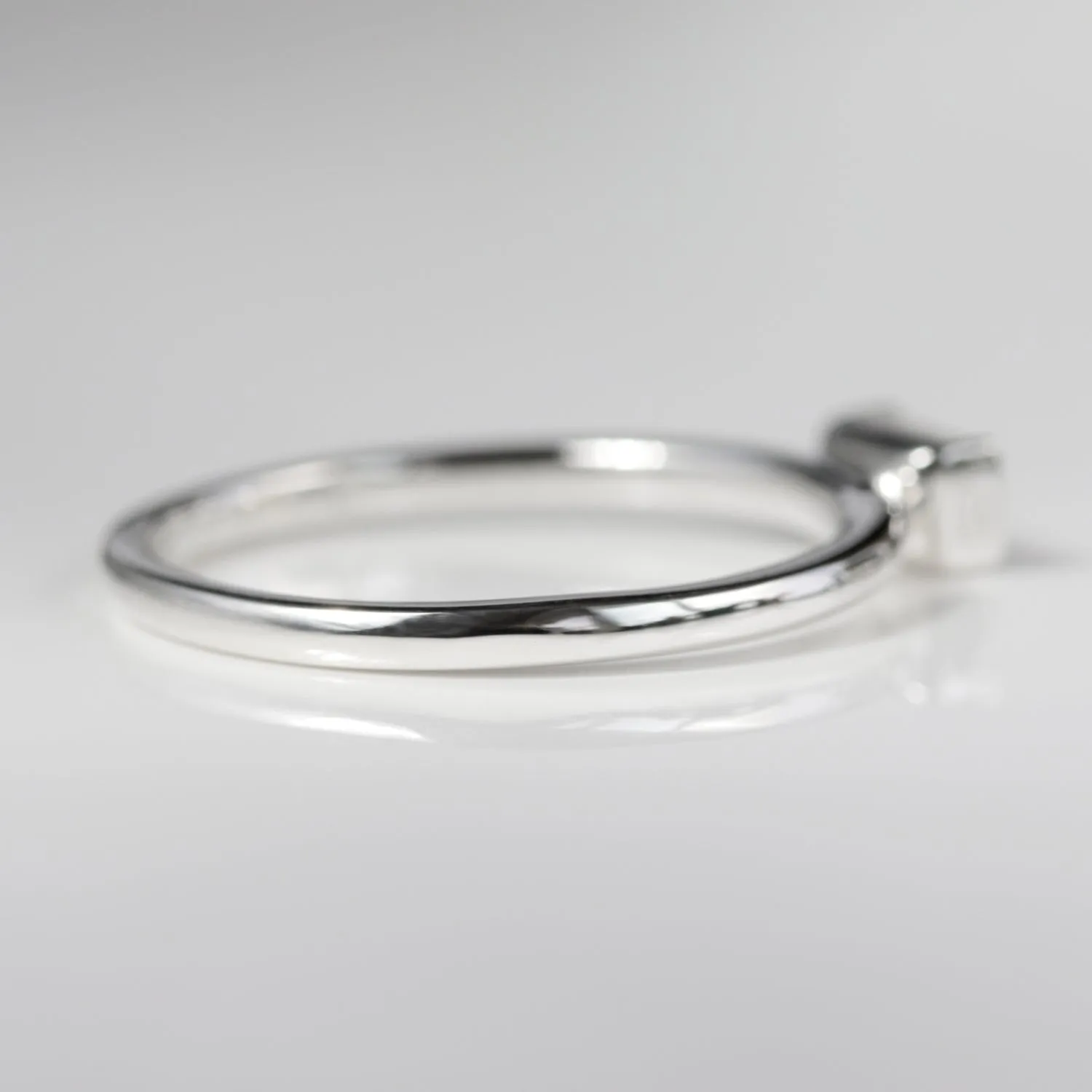 5x3mm Baguette Stacking Ring