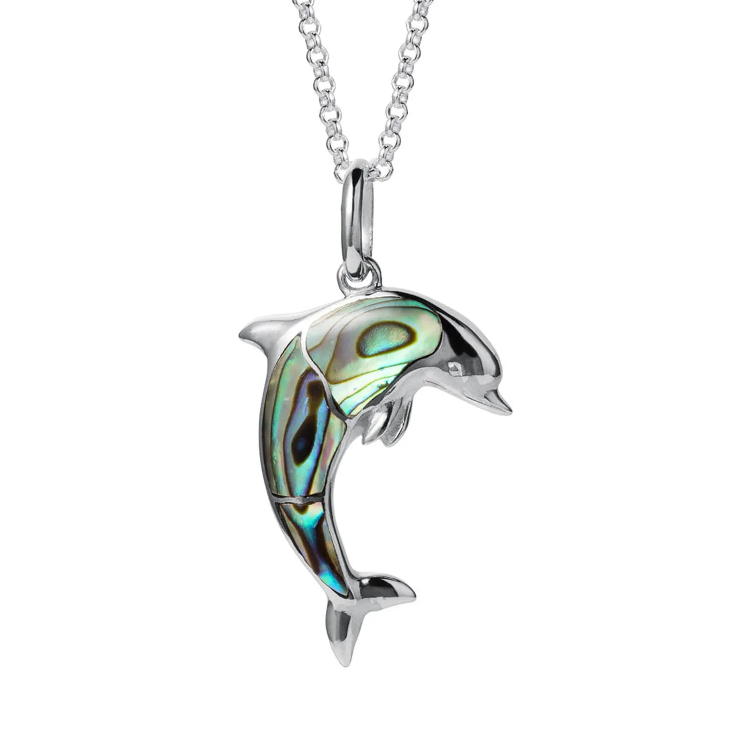 Abalone Dolphin Pendant