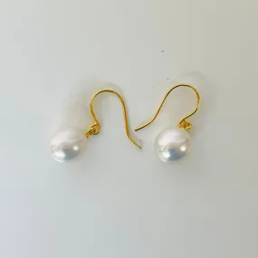 Abigail Drop Pearl Earrings