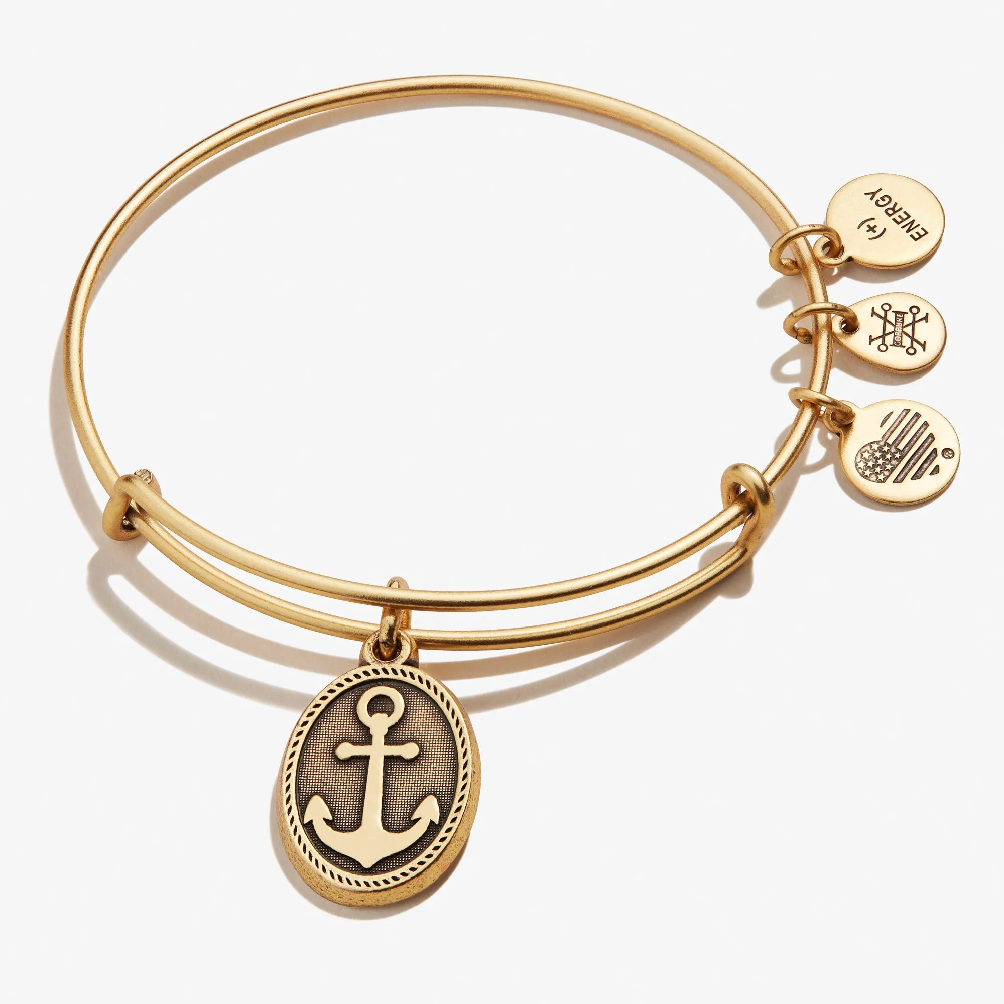 Anchor Charm Bangle