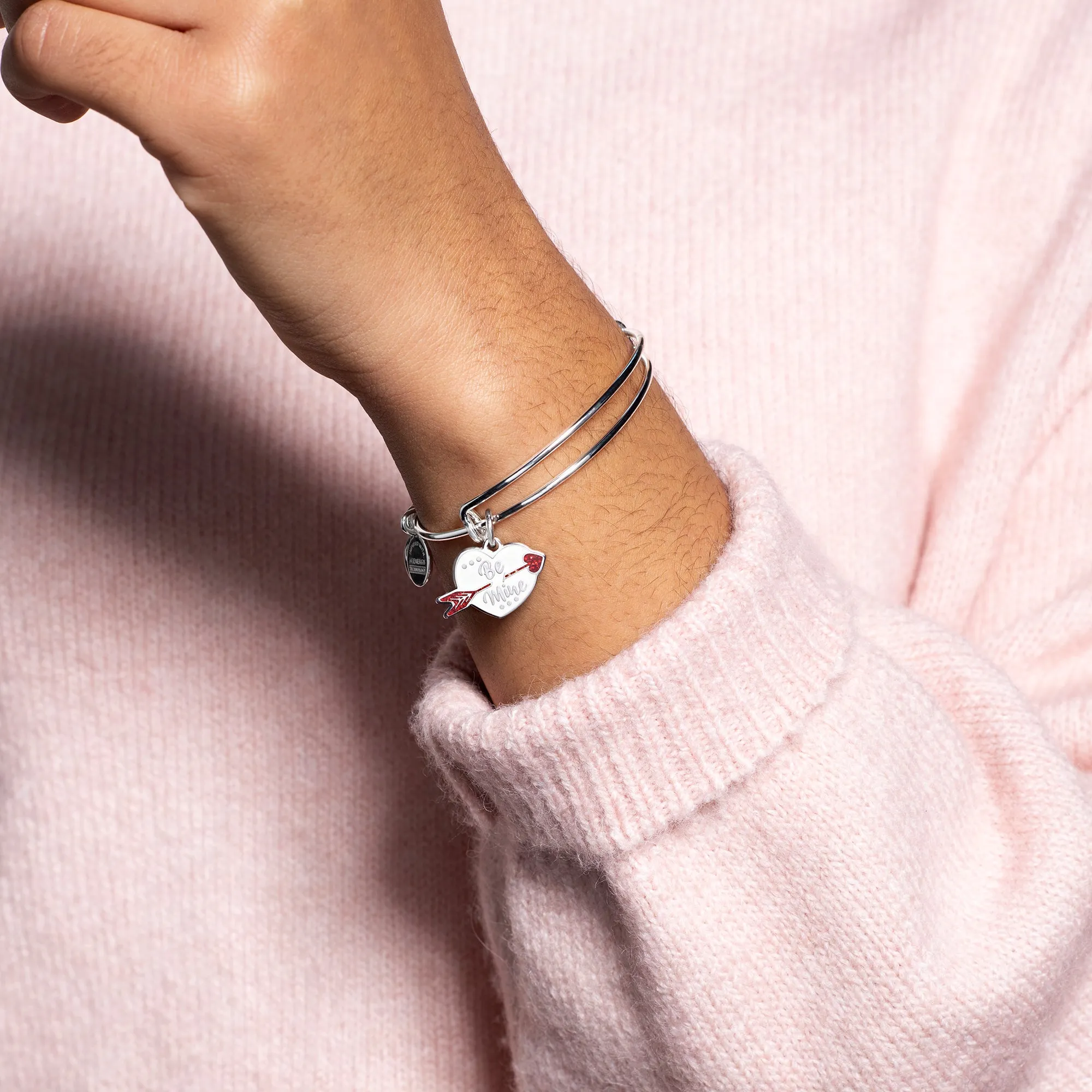 'Be Mine' Charm Bangle