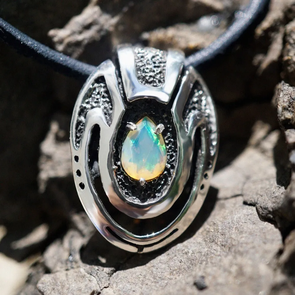 BEETLE | Opal pendant