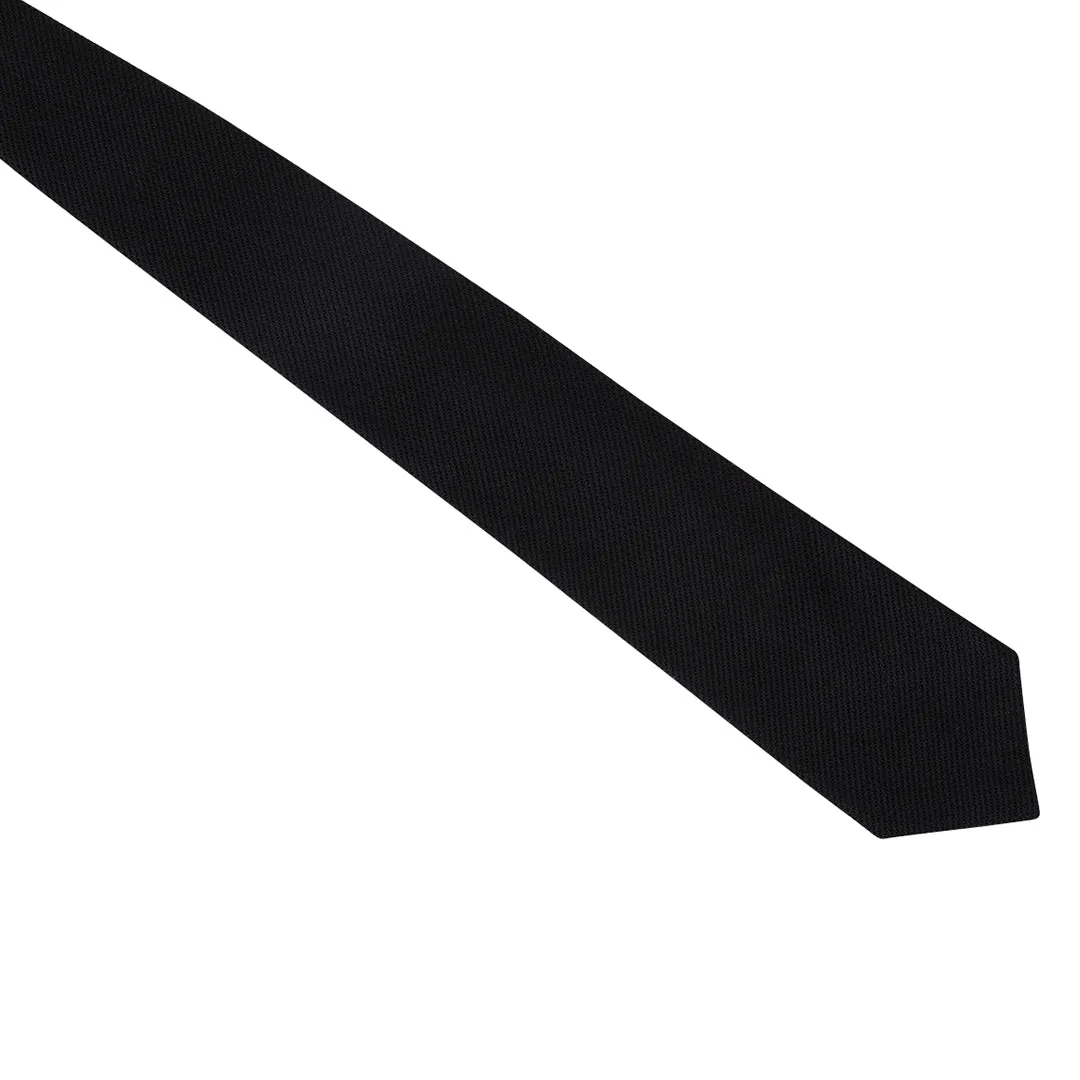 Black Grenadine Tie