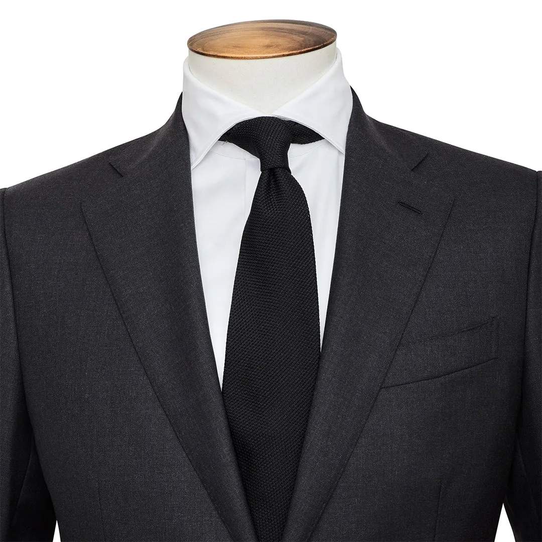 Black Grenadine Tie