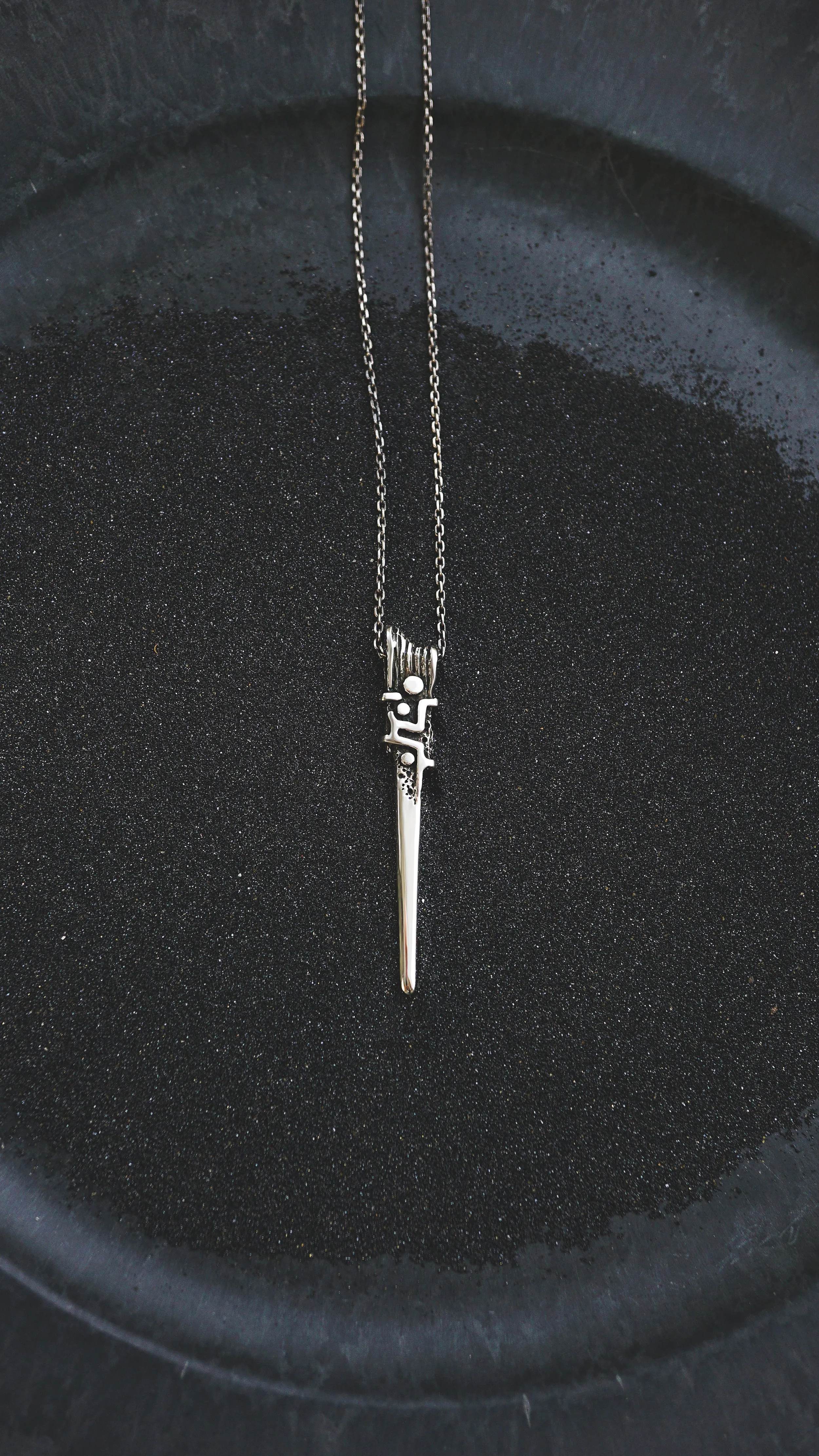 BLAND | silver pendant