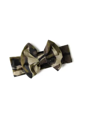 Bow Headband - Camo