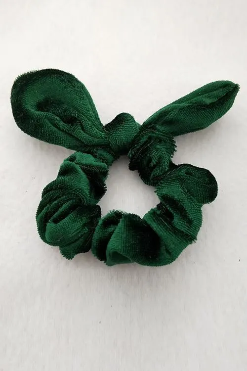 Bow Velvet Scrunchie