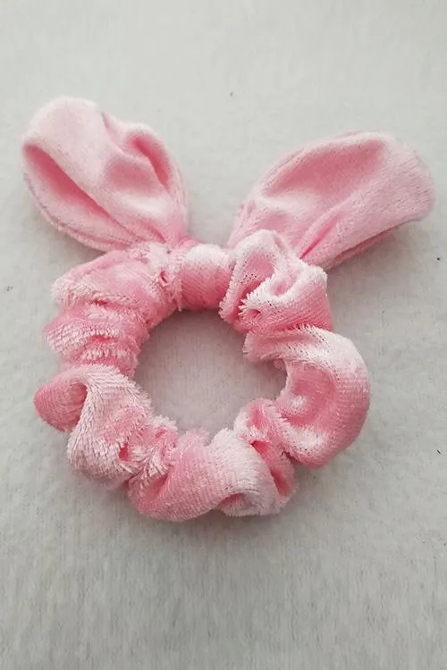 Bow Velvet Scrunchie