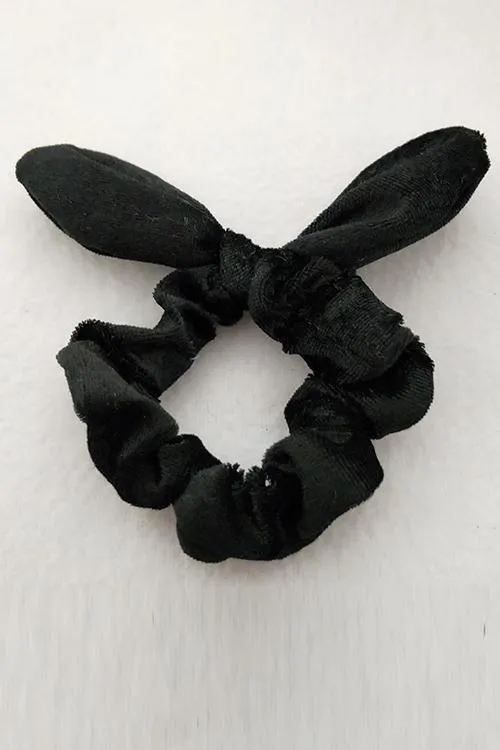 Bow Velvet Scrunchie