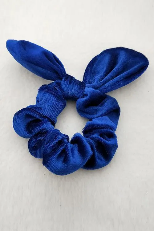 Bow Velvet Scrunchie