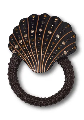 Brown Seashell Hair Elastic