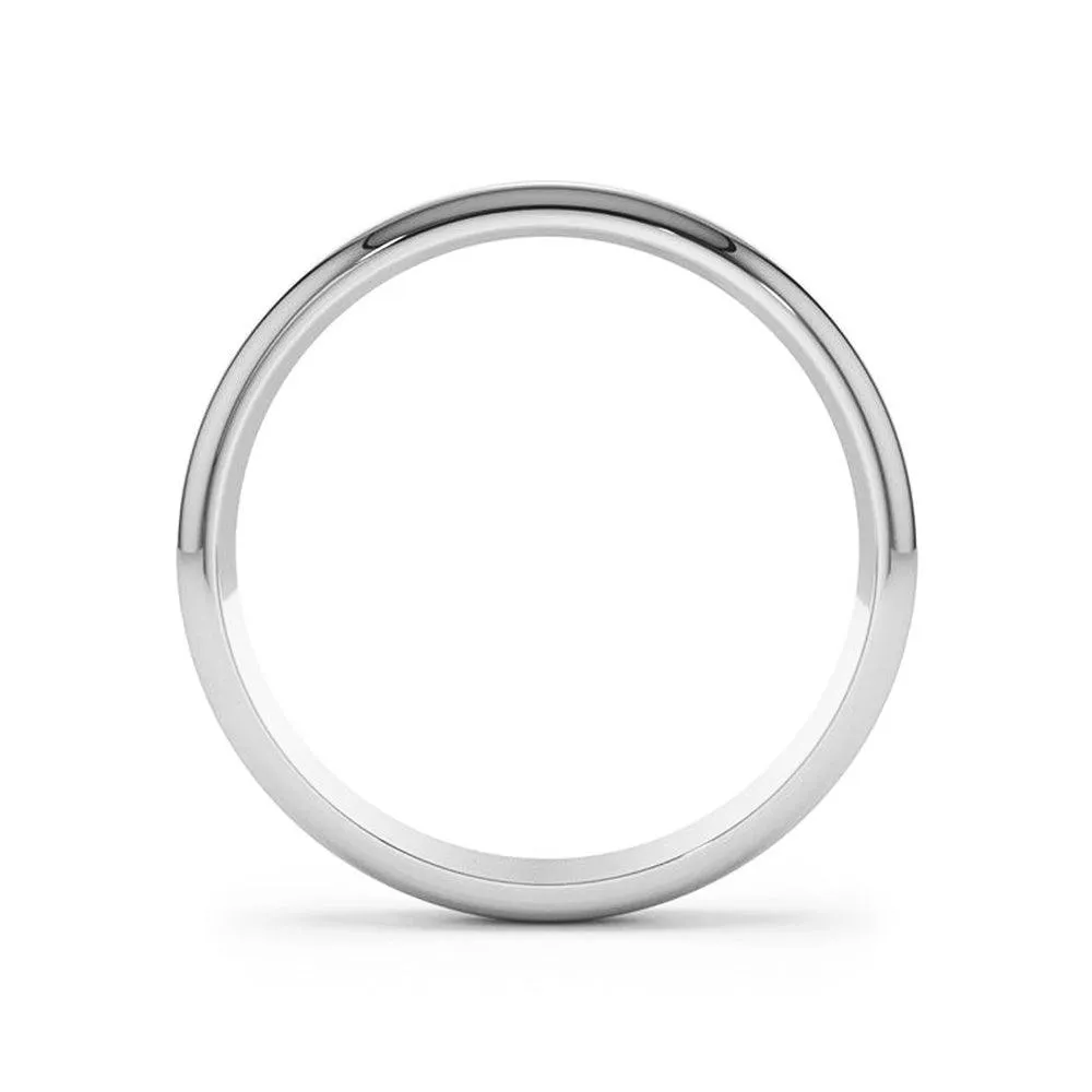 Classic High Polished Wedding Band