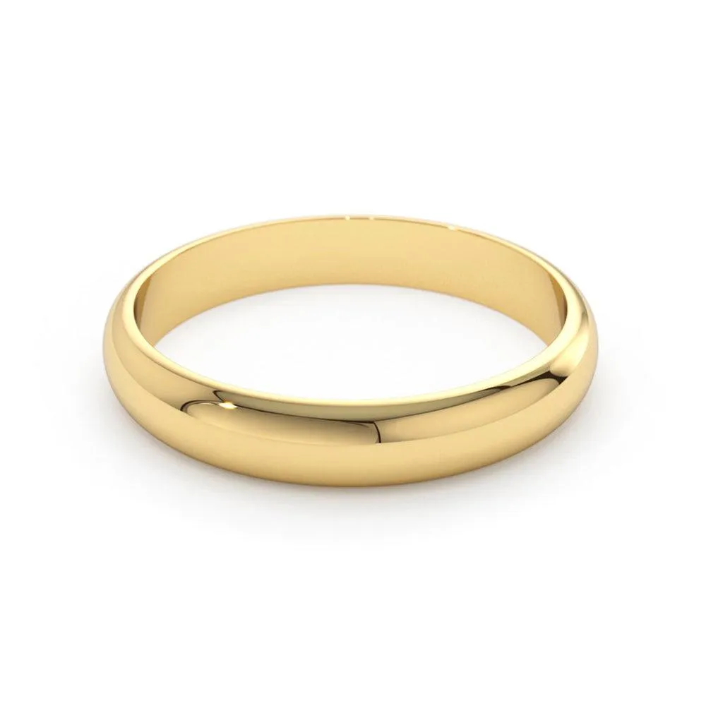 Classic High Polished Wedding Band