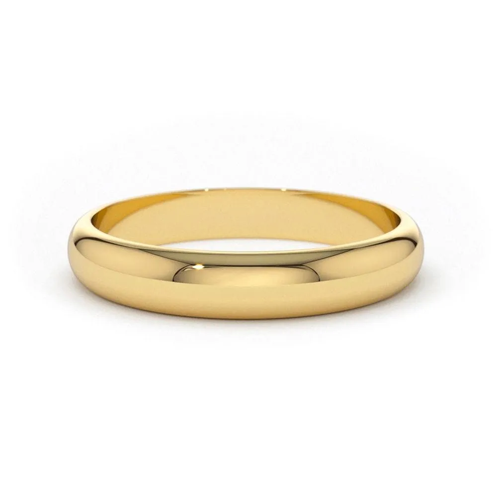 Classic High Polished Wedding Band