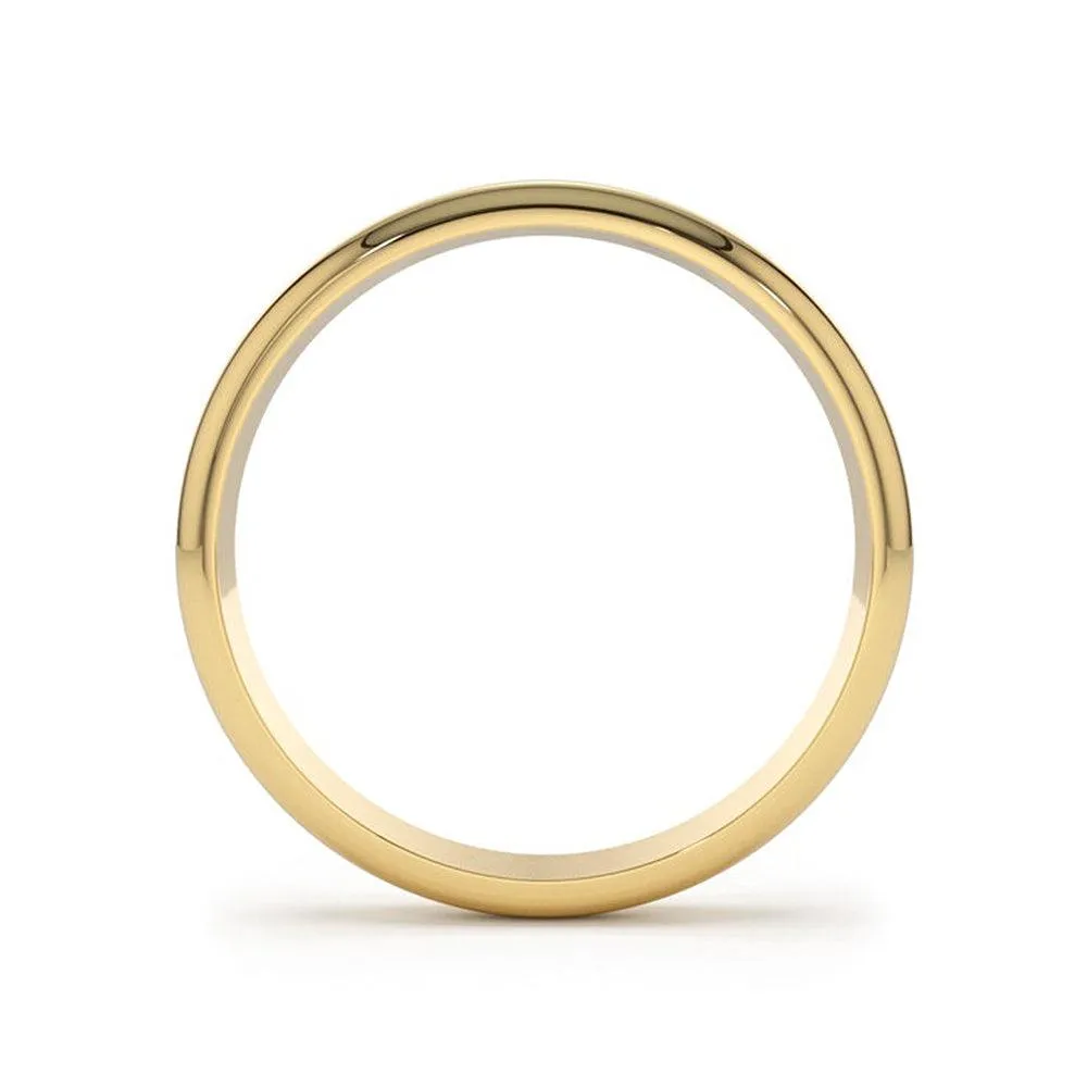 Classic High Polished Wedding Band