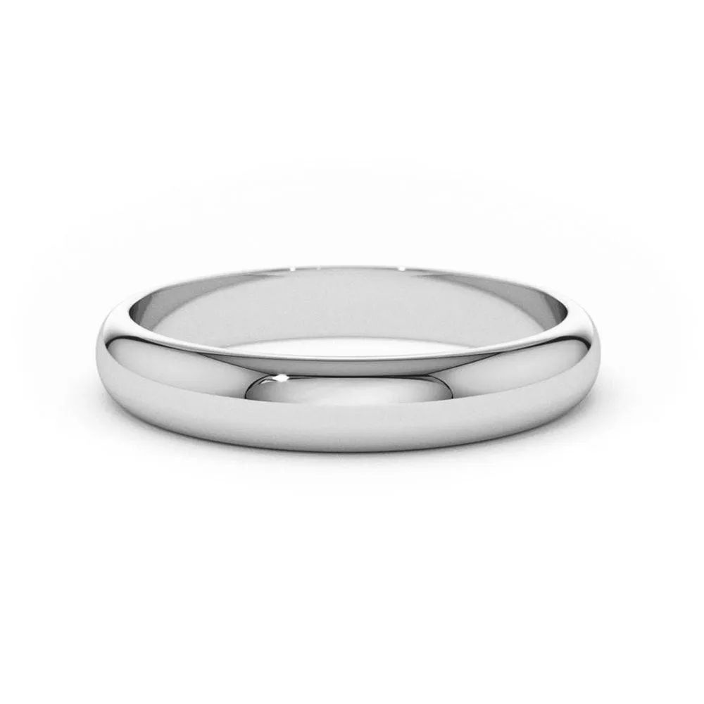 Classic High Polished Wedding Band