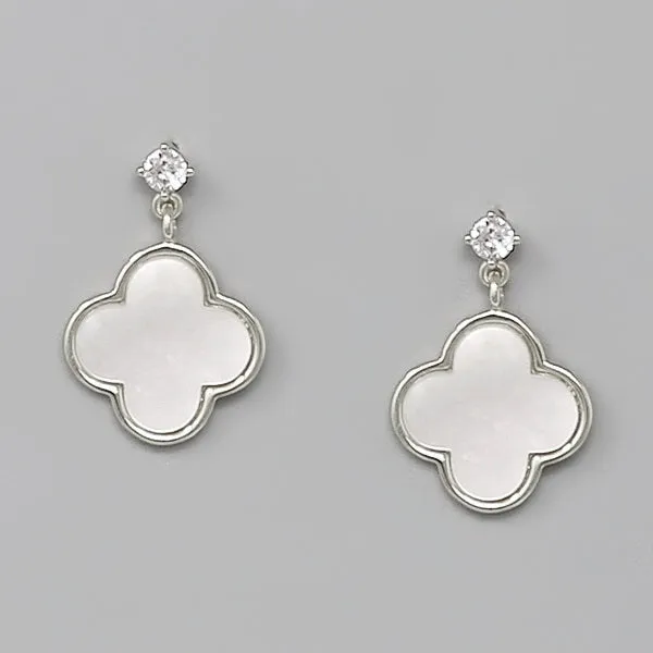 Clover Drop Earrings