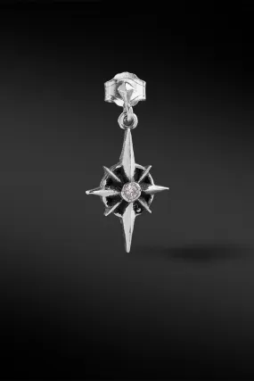 Compass Drop Earring