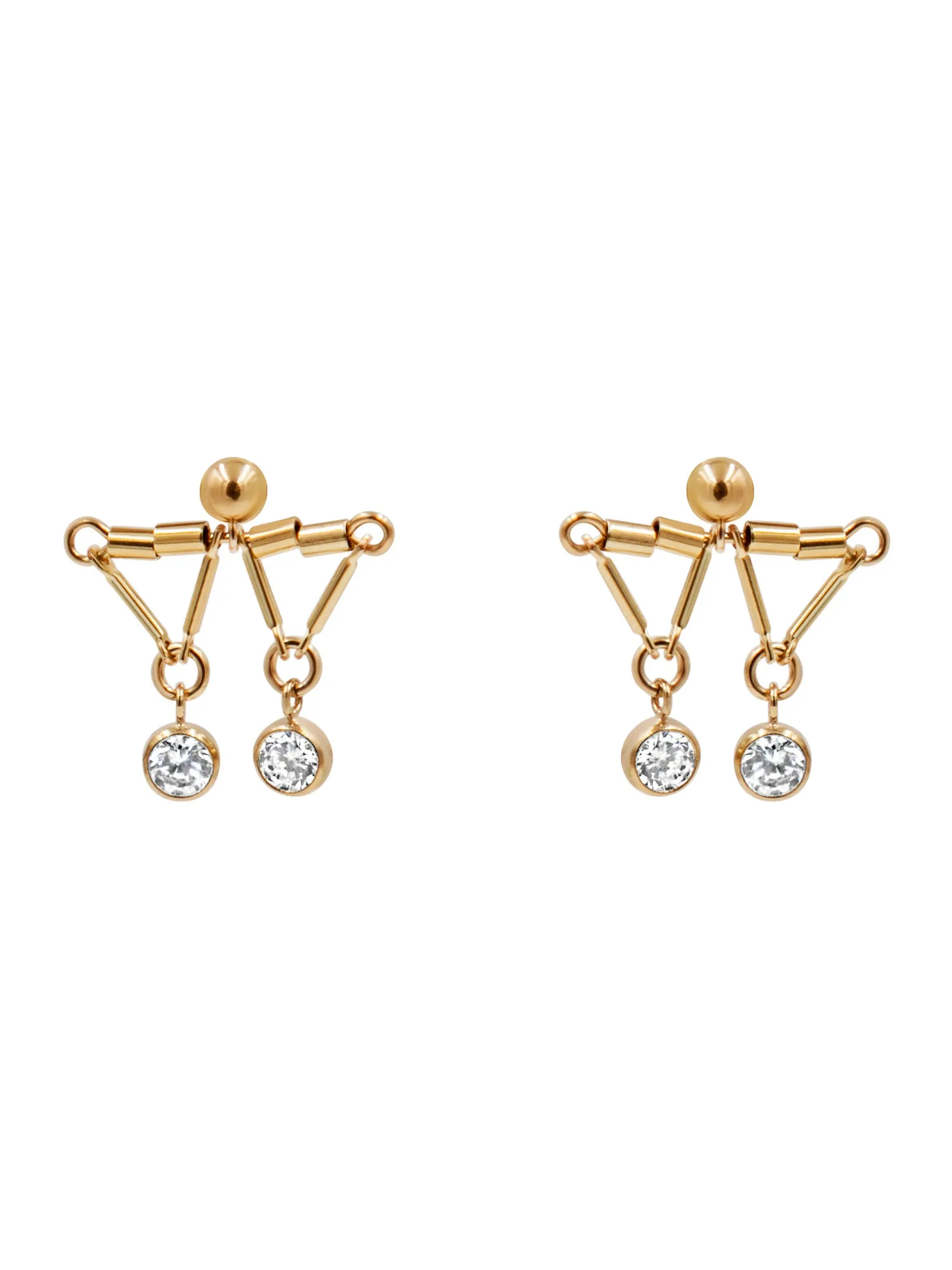 Crown Earrings