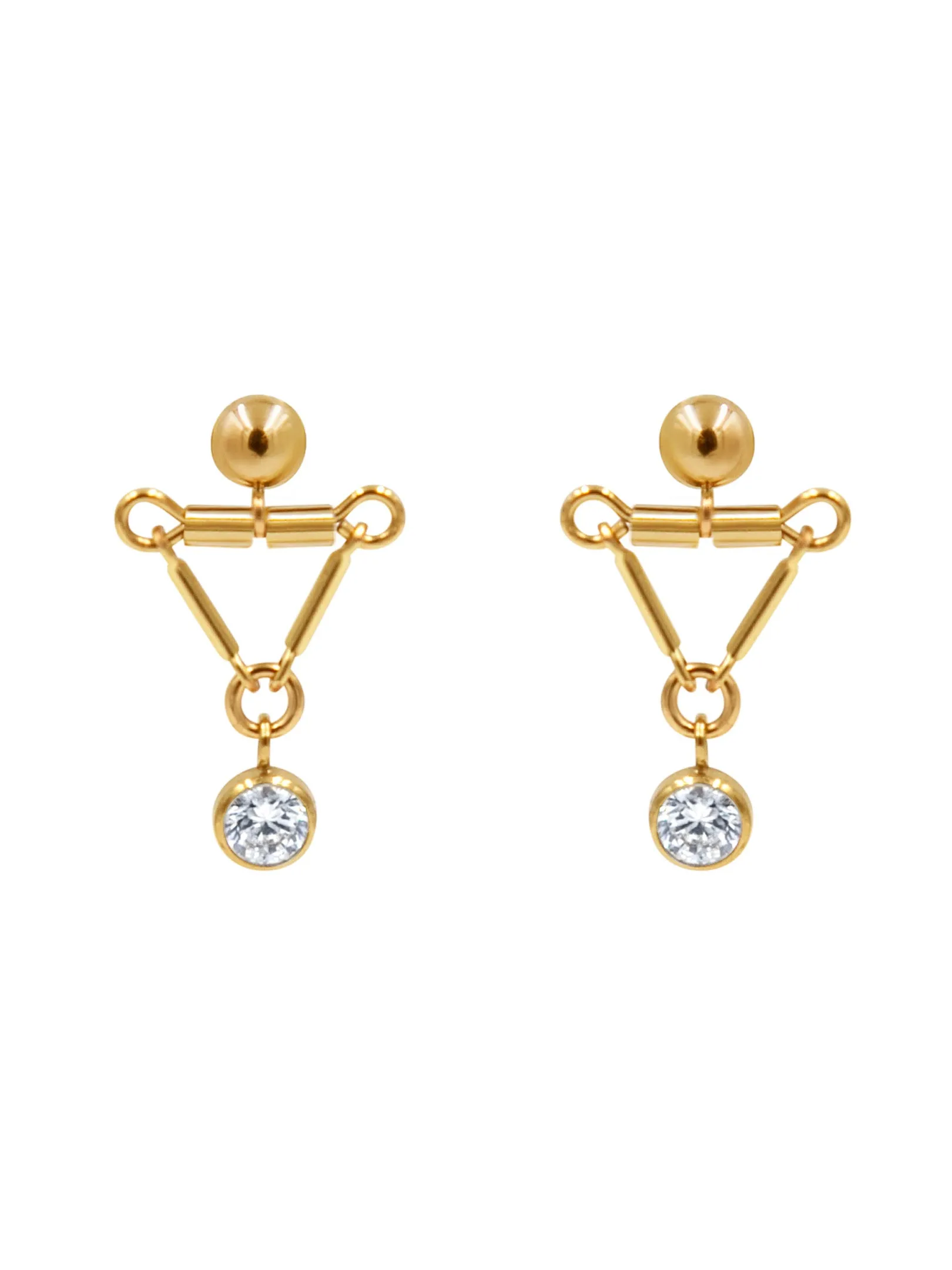 Crown Earrings