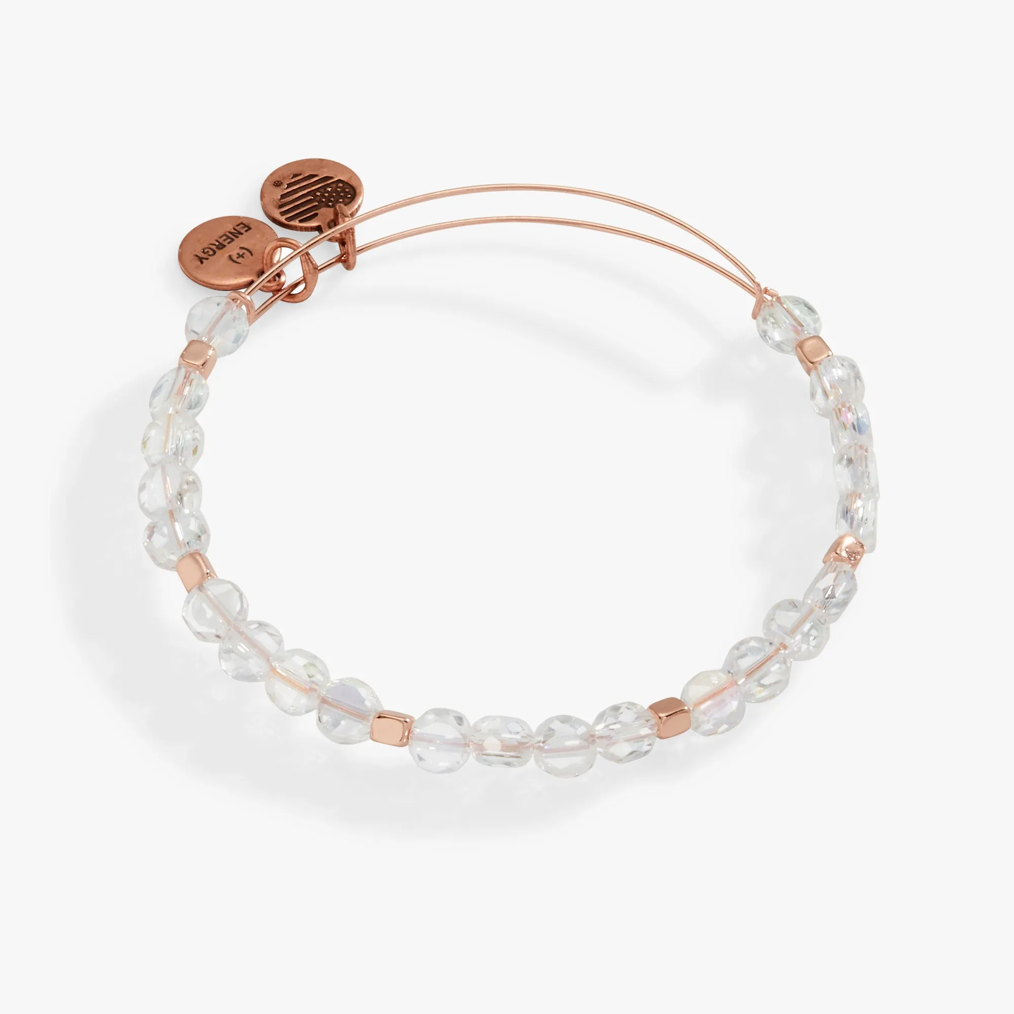 Devotion Beaded Bangle Bracelet, Crystal