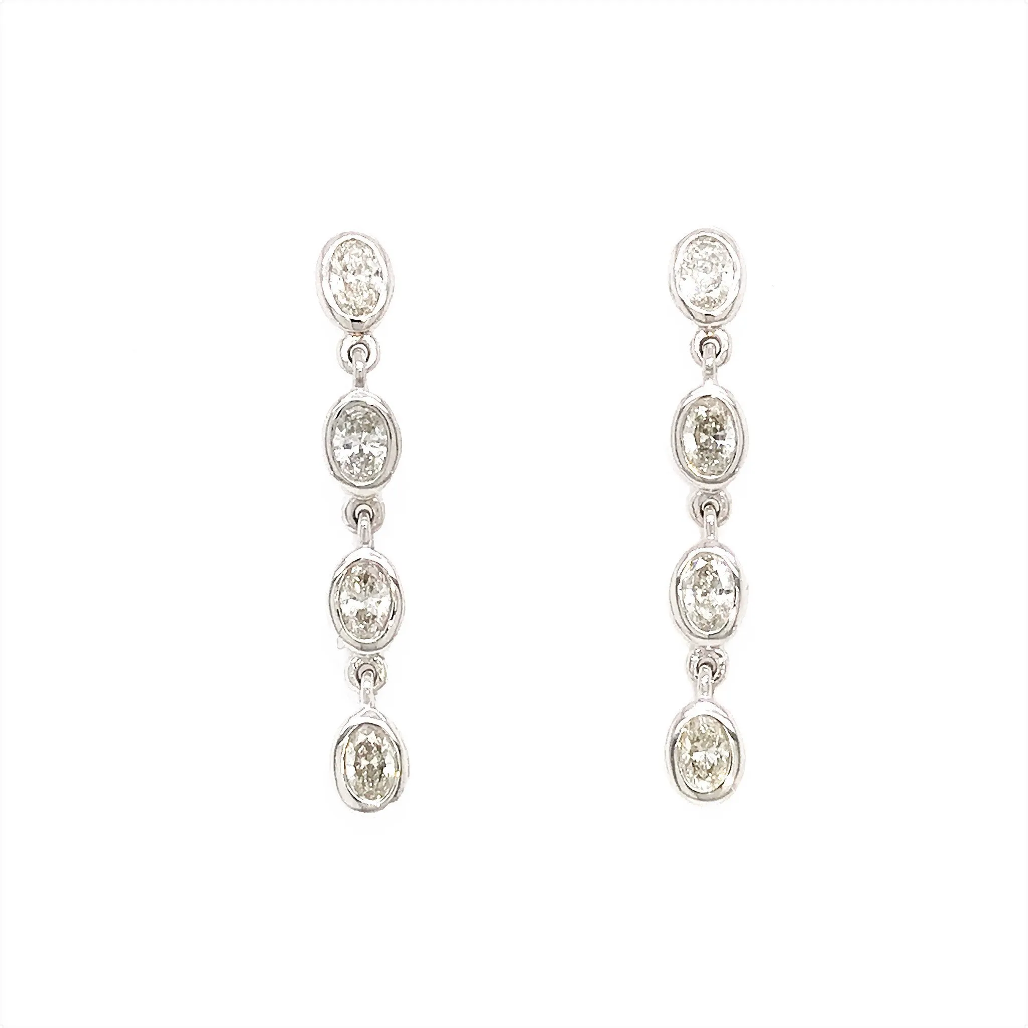 Diamond Drop Earrings