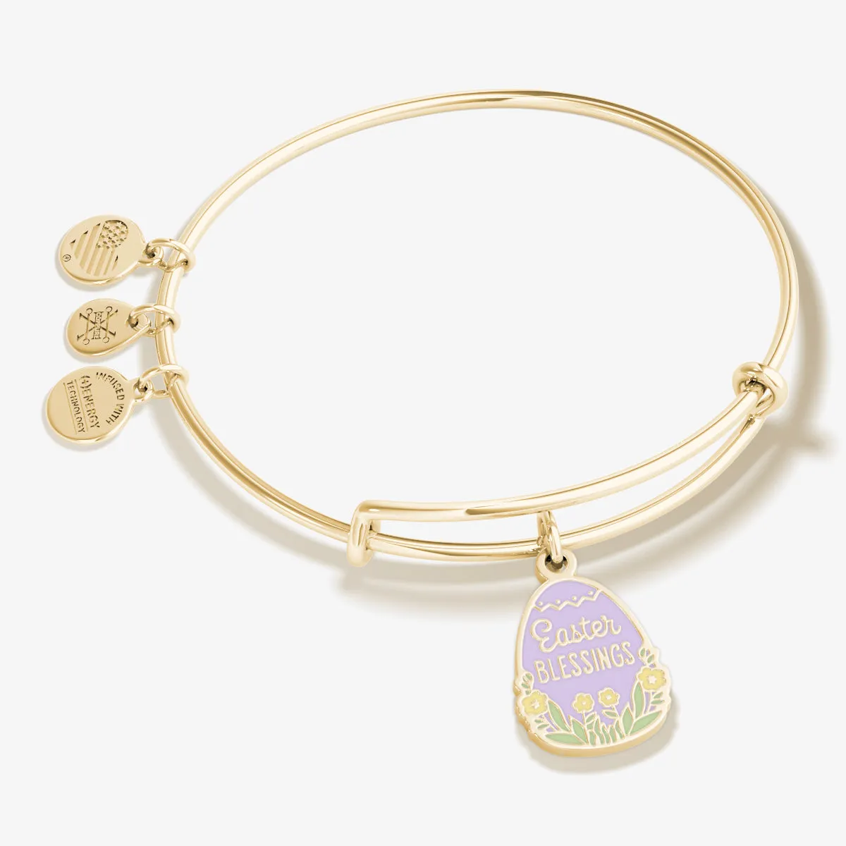 'Easter Blessings' Charm Bangle Bracelet