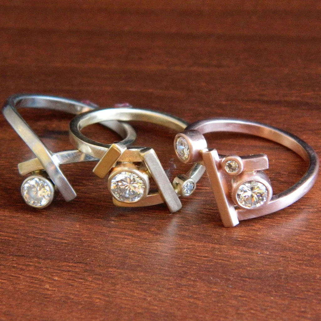 For Beth, nesting stack rings