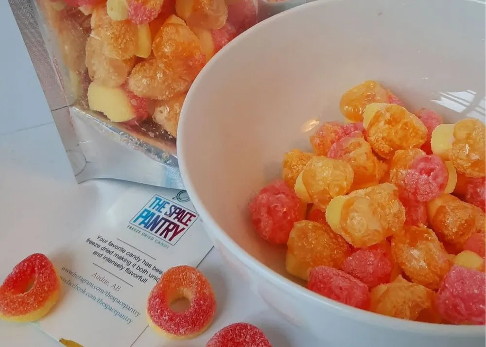 Freeze Dried Peach Rings