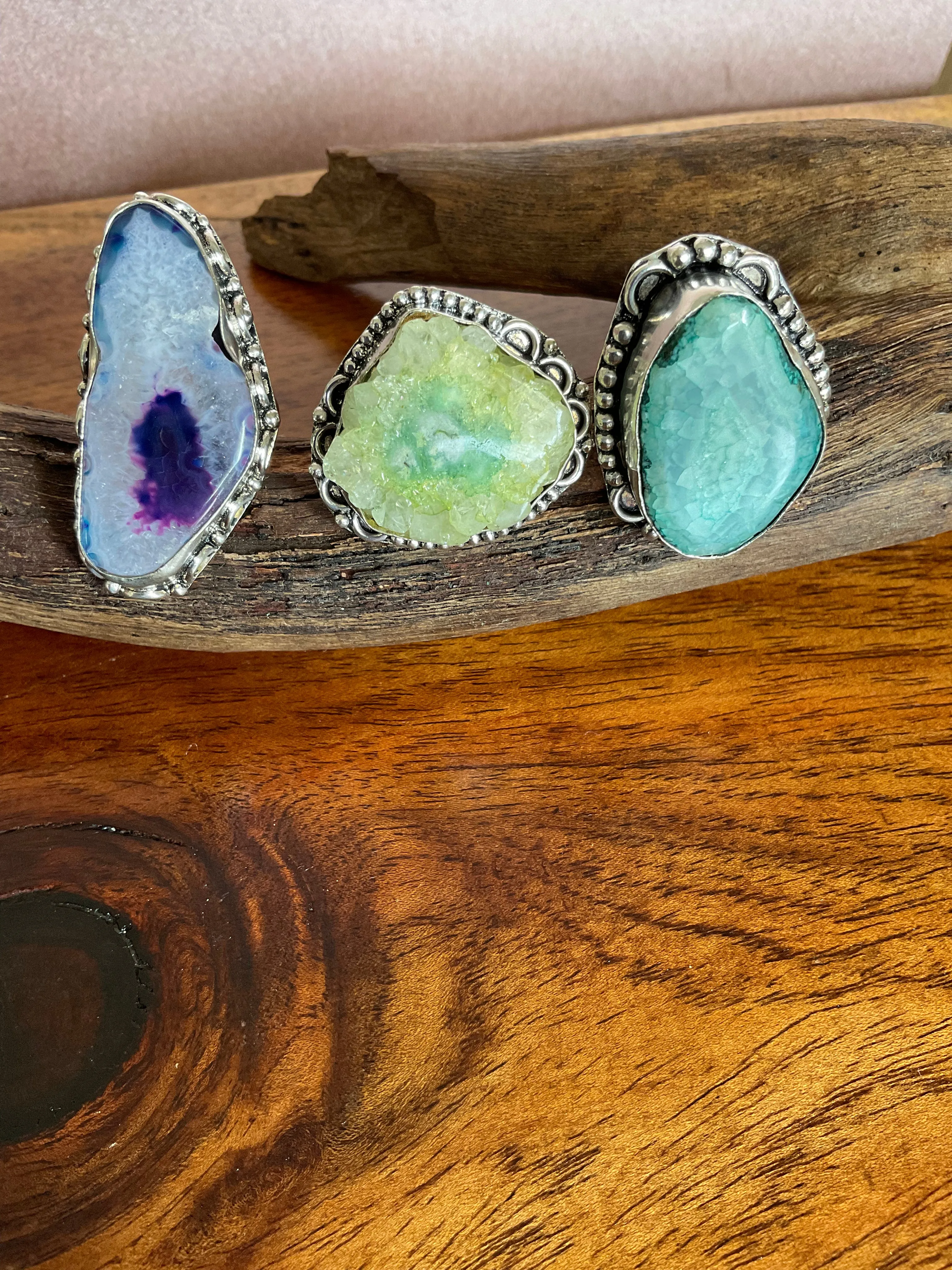 Gemstone rings