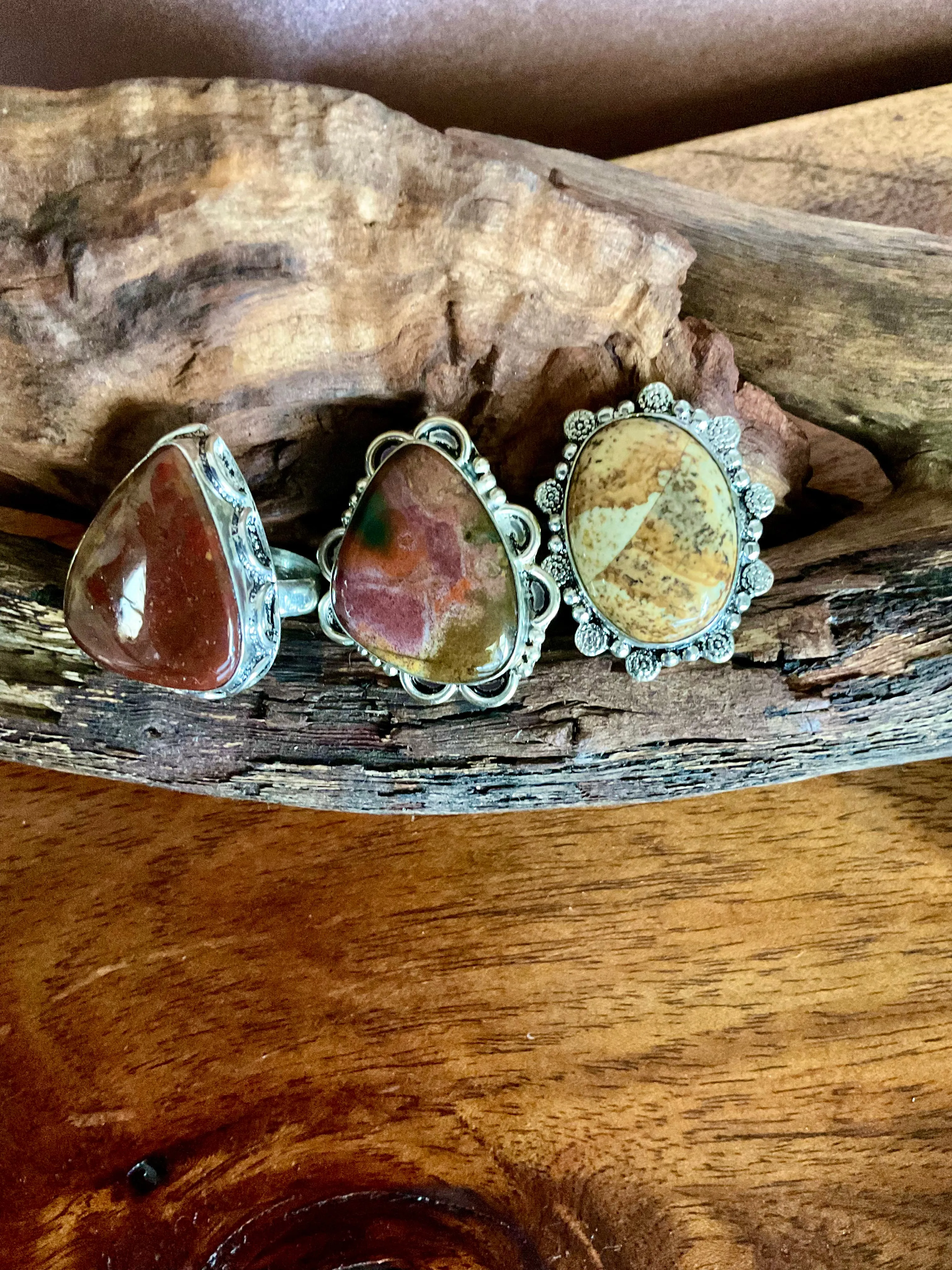 Gemstone rings