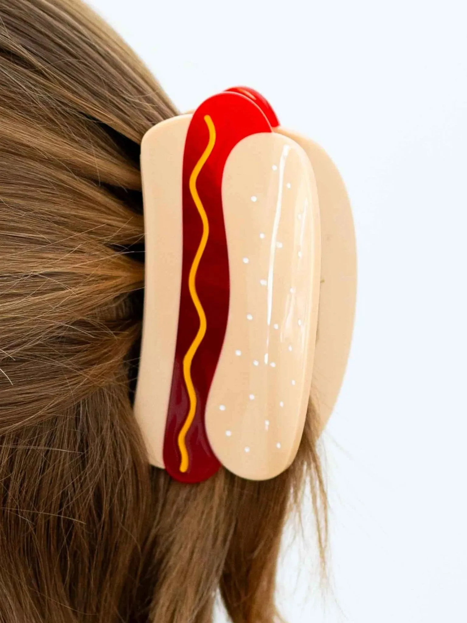 Hot Dog Hair Claw