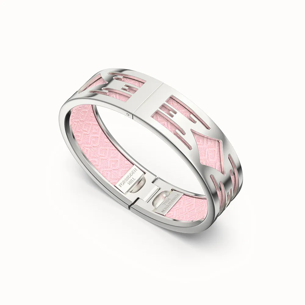 Ikat Bangle - Rose Syrup Pink