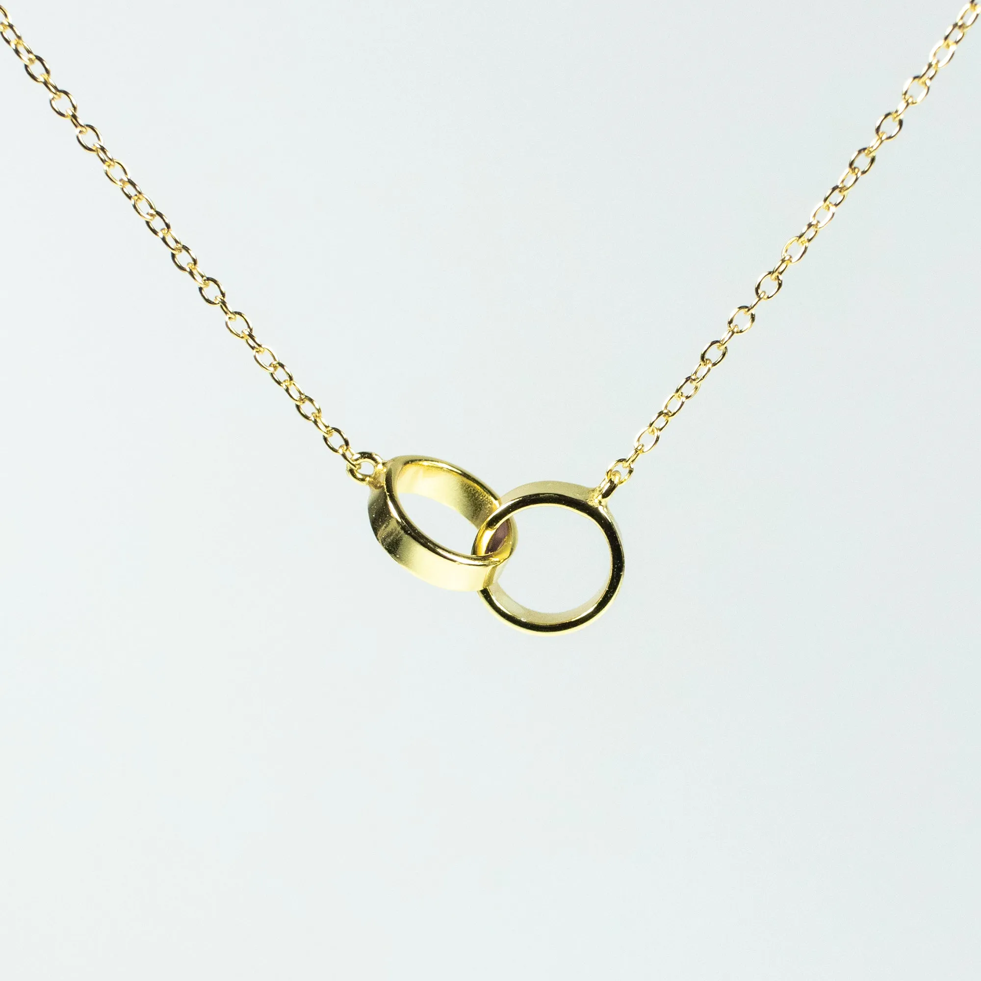 Interlocked Rings Necklace