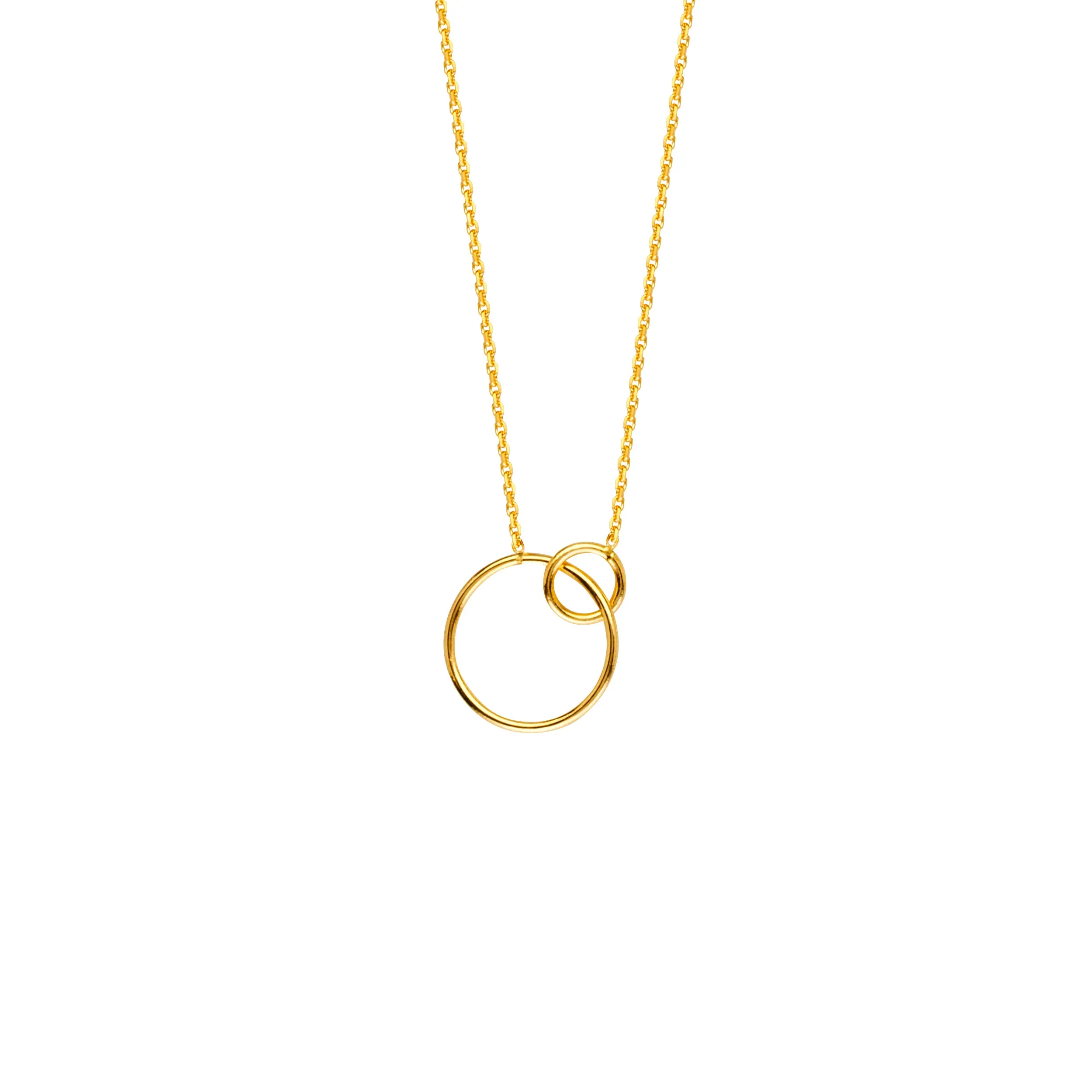 Interlocking Rings Necklace