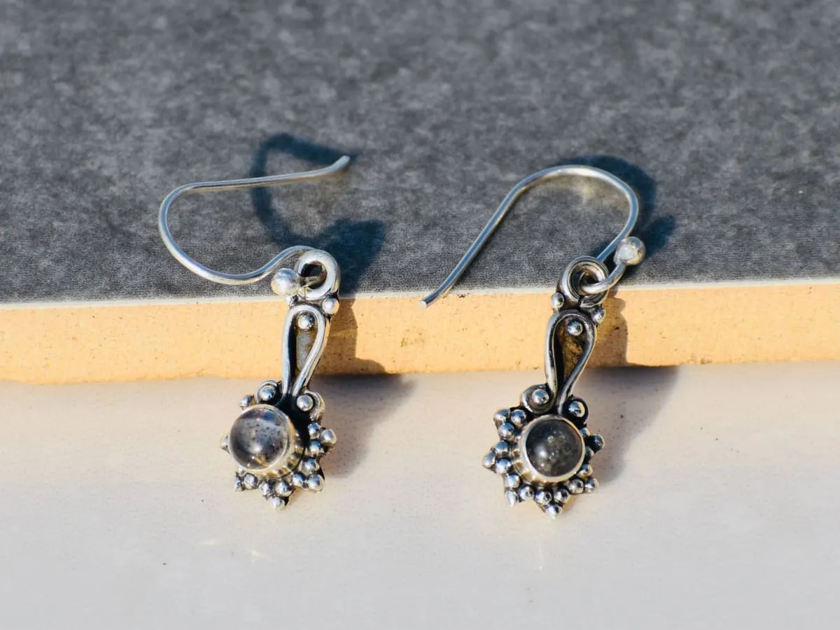 Labradorite 925 Silver Earrings, Handmade Earrings, Statement Earrings, Elegant Earrings, Bohemian Earrings, Boho Chic Earrings