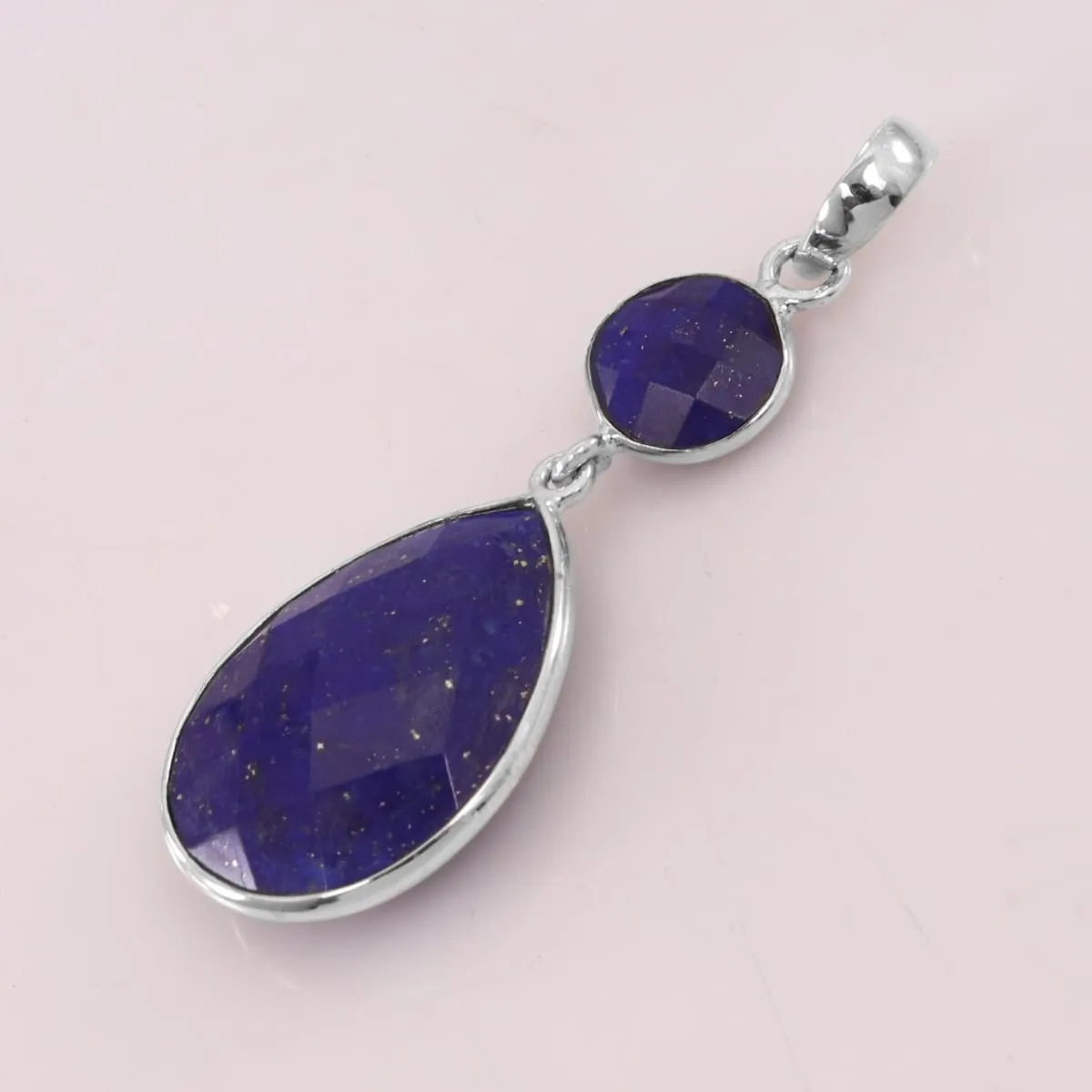 Lapis Pendant 925 Sterling Silver Pendant Lapis Silver Pendant Handmade Pendant For Men's