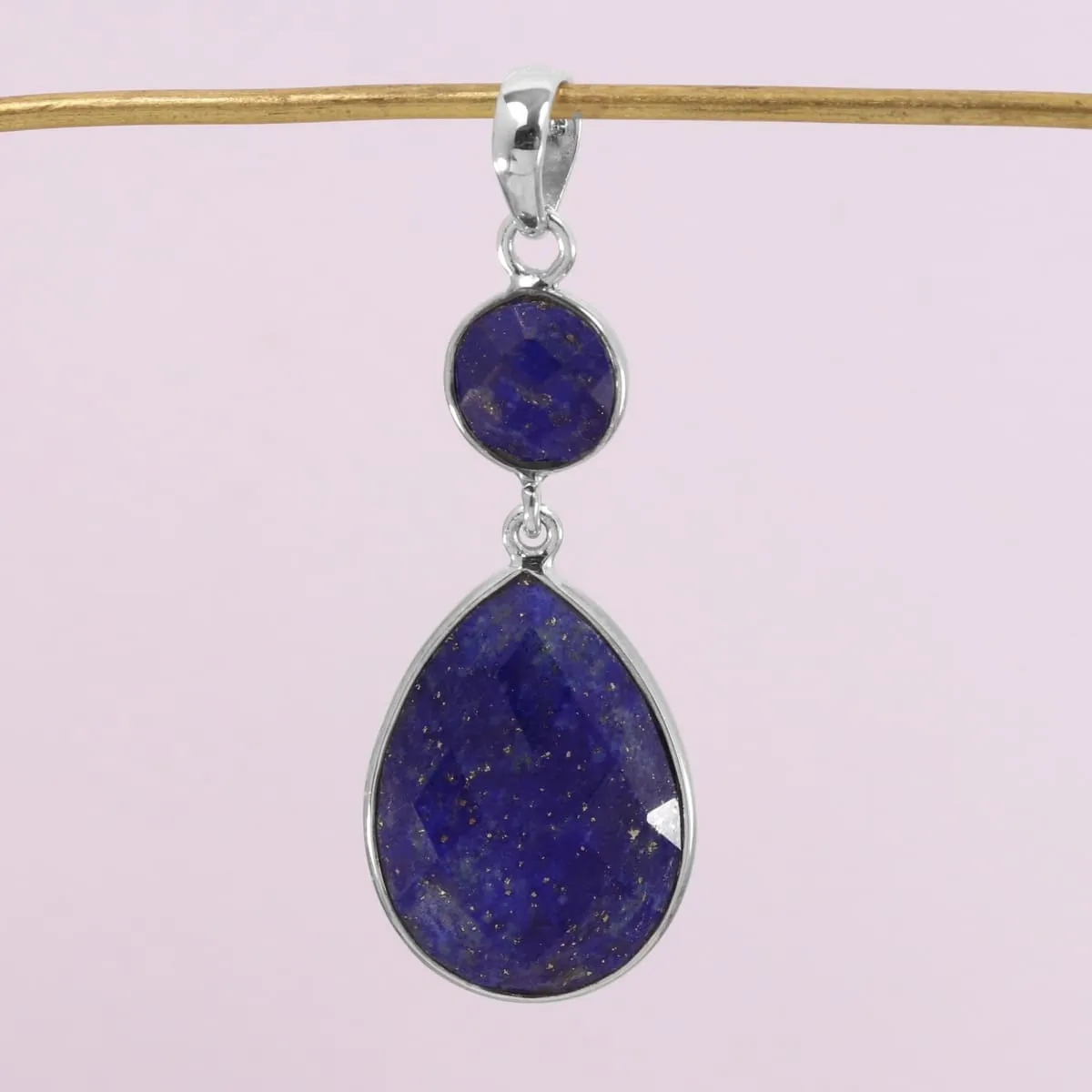 Lapis Pendant 925 Sterling Silver Pendant Lapis Silver Pendant Handmade Pendant For Men's