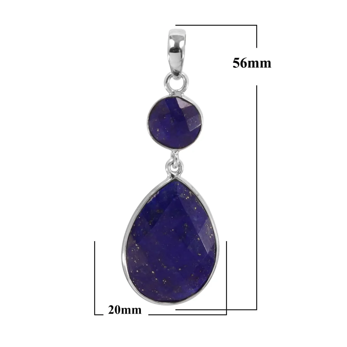 Lapis Pendant 925 Sterling Silver Pendant Lapis Silver Pendant Handmade Pendant For Men's