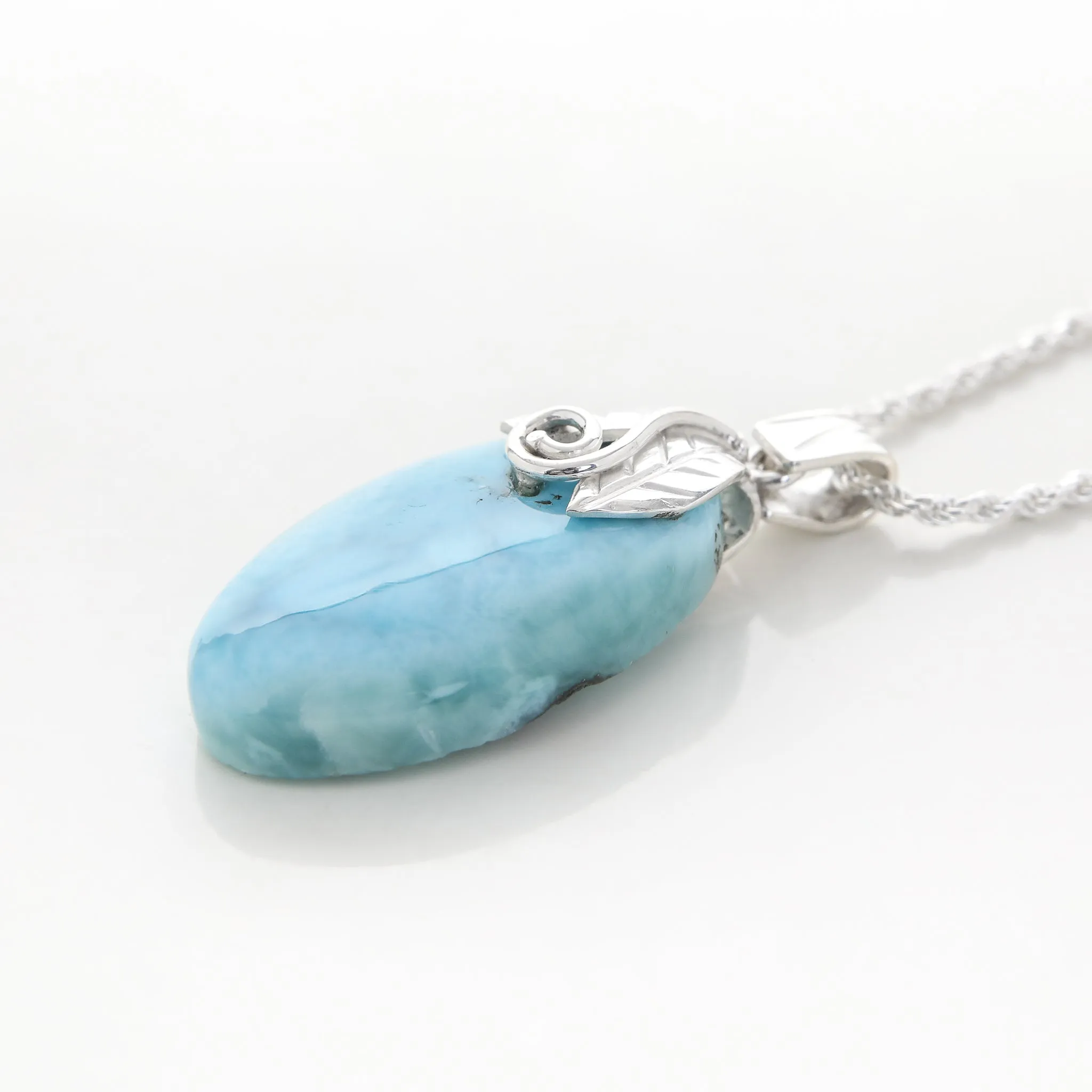 Larimar Pendant Sage