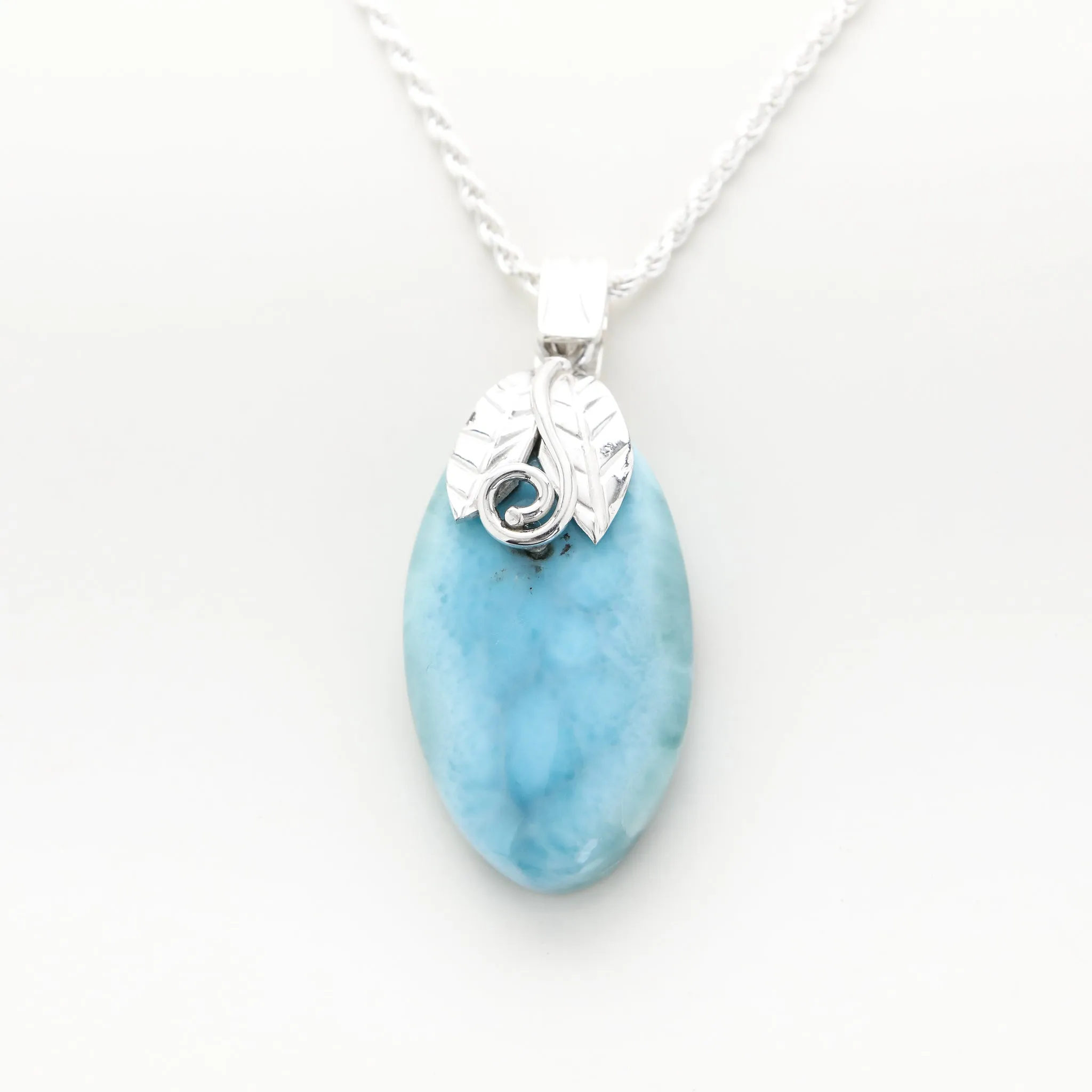 Larimar Pendant Sage