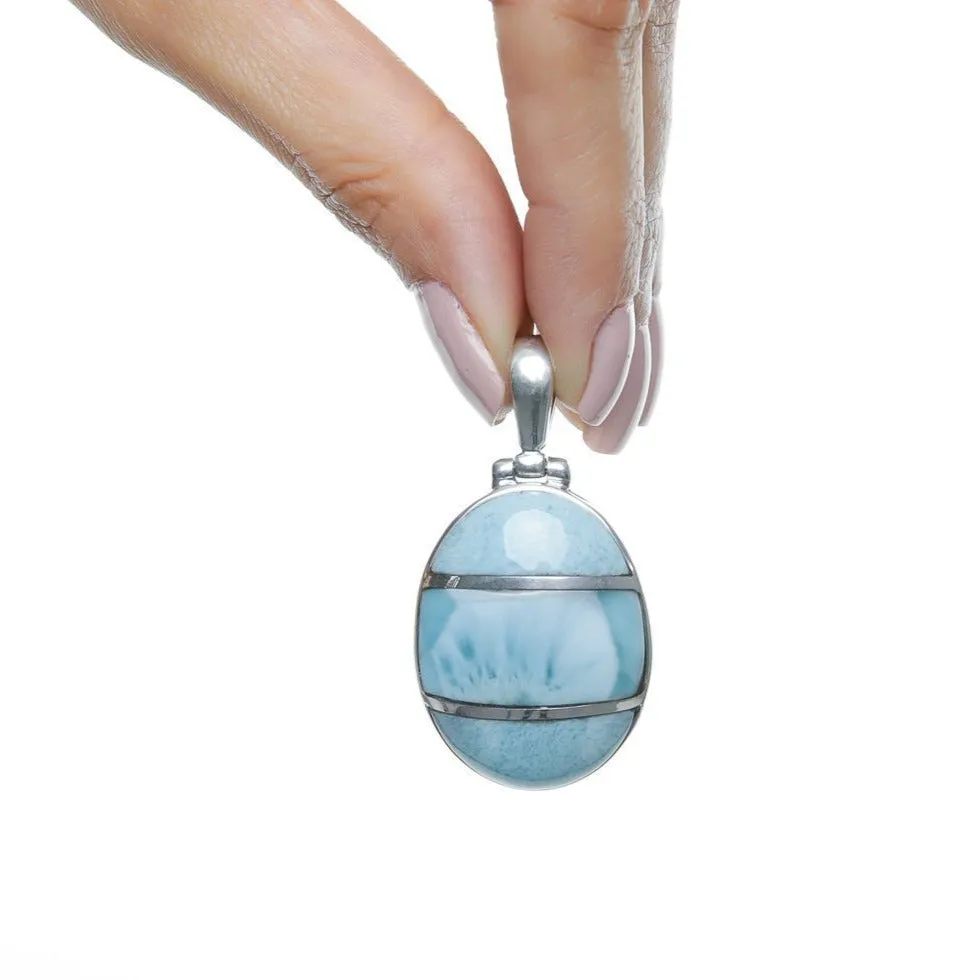 Larimar Pendant Zina