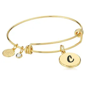 Letter C Charm Bangle, Halos & Glories