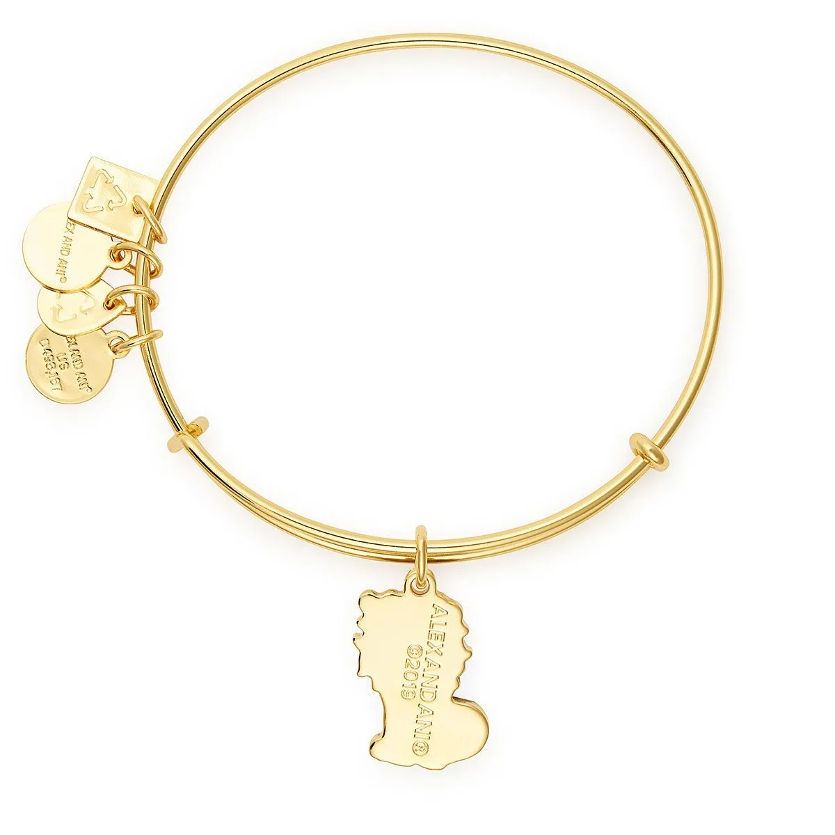 Lion Charm Bangle