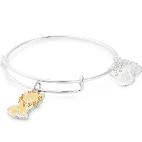 Lion Charm Bangle