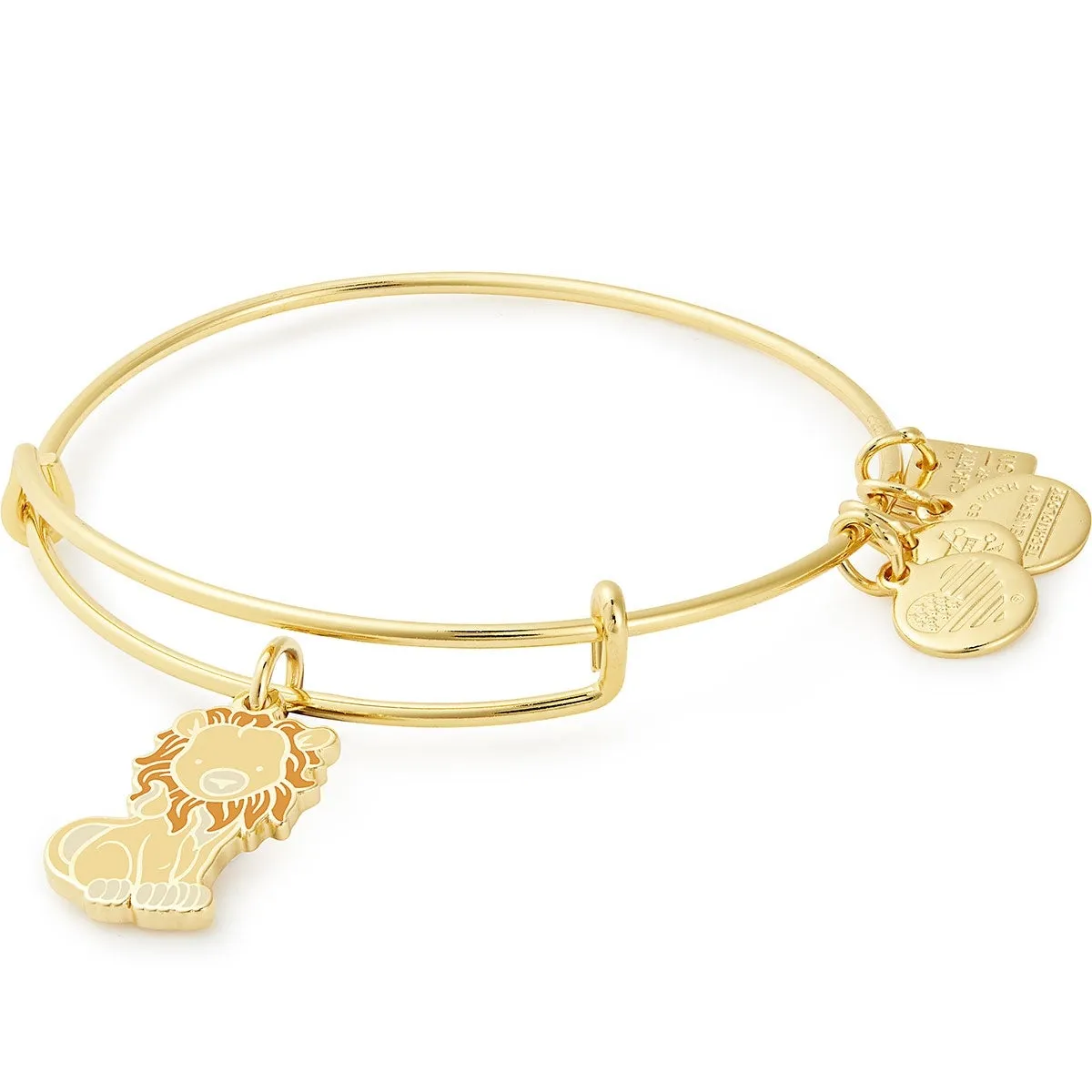 Lion Charm Bangle