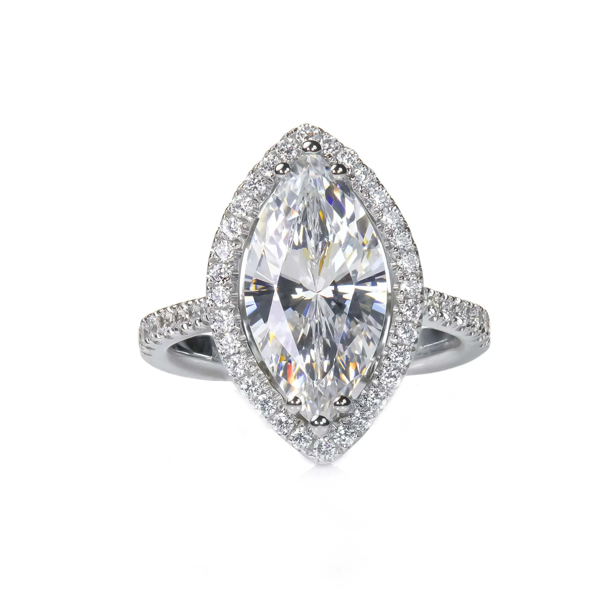 Marquise Diamond Engagement Rings