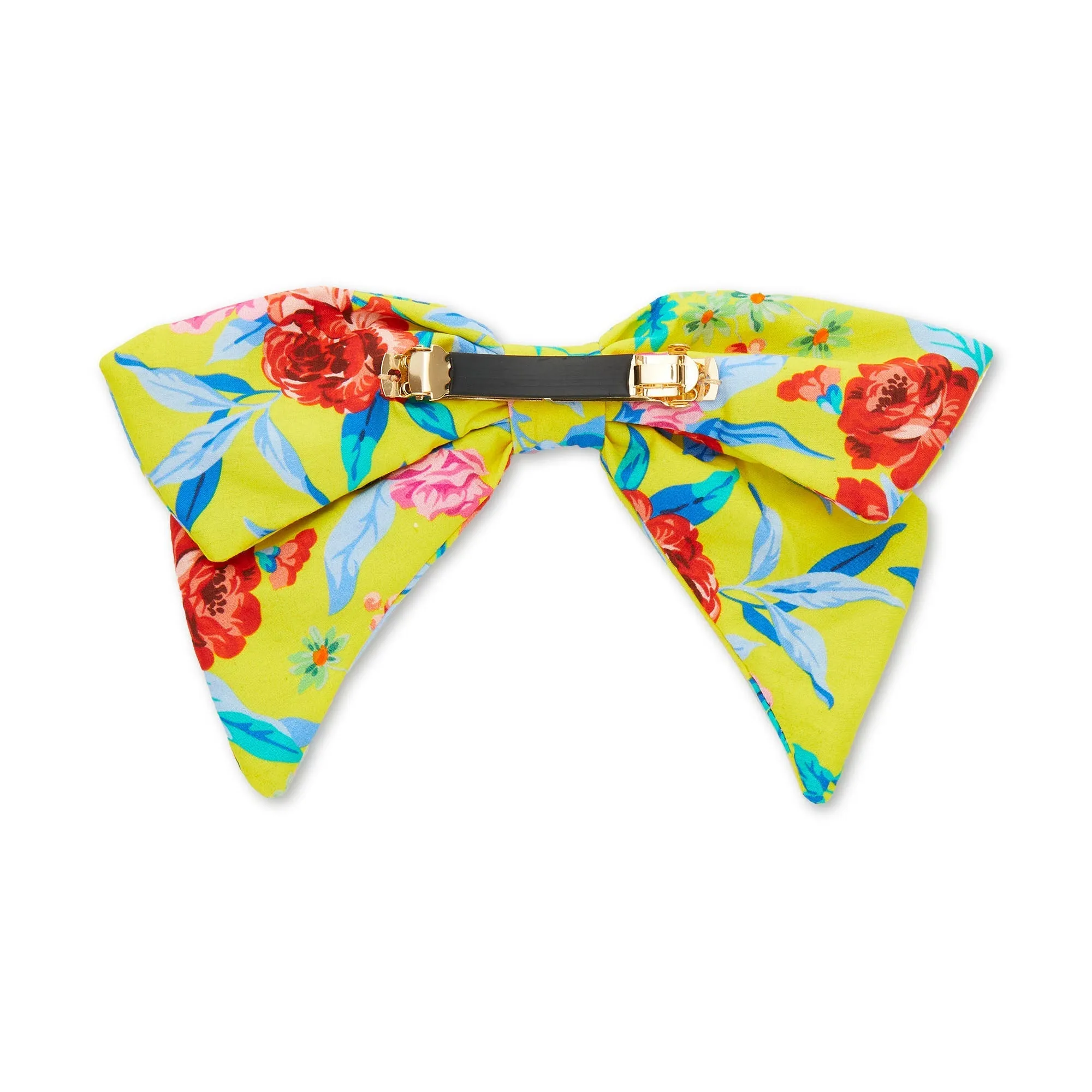 MATILDA BLOOM PRINTED BOW BARRETTE